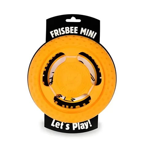 KIWI WALKER Lietajúci disk (frisbee) Mini oranžová, 16 cm / TPR pena / plávajúce
