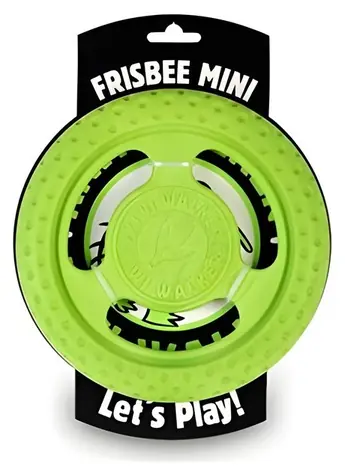 Kiwi Walker Mini zelená / Lietajúci a plávajúci frisbee / TPR pena / 16 cm