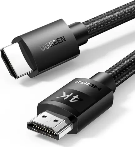 Ugreen HDMI kábel čierna / Kábel / HDMI (M) - HDMI (M) / 1 m / 60 Hz