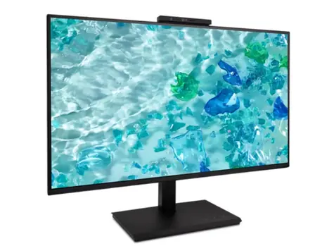 23.8" Acer Vero B247YD6 čierna / Monitor / 1920x1080 / HDMI+DP / Webkamera / Reproduktory