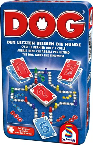 Schmidt Hra Dog v plechovej krabičke / Spoločenská hra / 2-4 hráči / od 8 rokov
