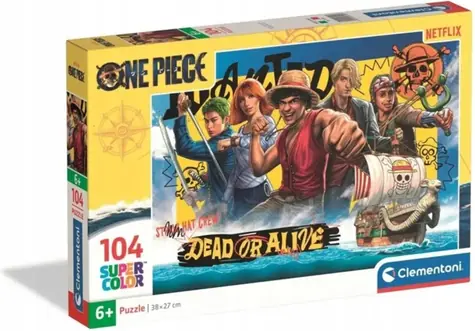 Clementoni Puzzle One Piece / 104 dielikov / 38 x 27 cm
