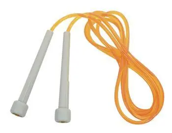 Lifefit Švihadlo SPEED ROPE 260 cm oranžová / PVC lano / plastové rukoväte / nastaviteľná dĺžka