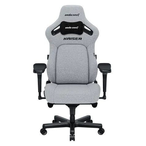 Anda Seat Kaiser 4 XL sivá / Herná stolička / látka