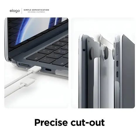 Elago Ultra Slim Case tmavo šedá / Kryt pre MacBook Air 15" M2/M3/M4