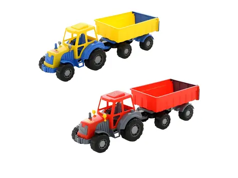 POLESIA Traktor Altaj s prívesom / plast / 57 cm / od 1 roka