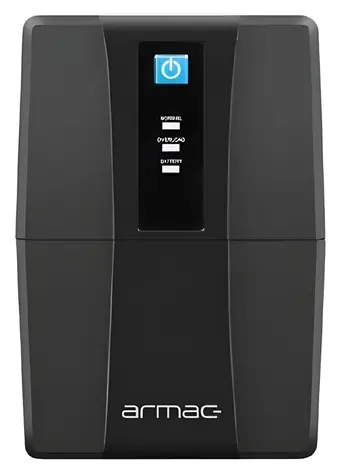 Armac Home Lite HL650F/LEDV2 čierna / Záložný zdroj / Line-Interactive / 650 VA / 2x Schuko / AVR