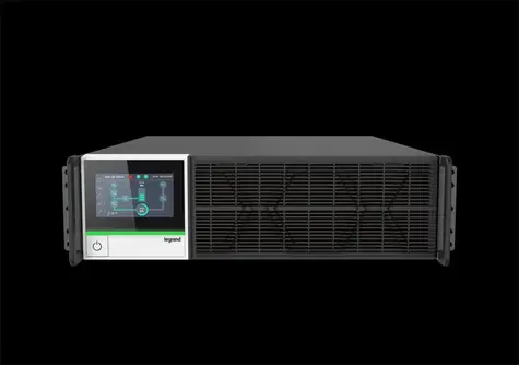 Legrand UPS Keor DK 1000VA/1000W / Záložný zdroj UPS / Rack 2U / 6x IEC C13 / USB / LCD dotykový displej