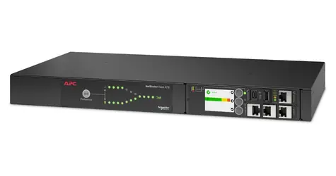 APC NetShelter ATS / Automatický prevodový spínač / 207-253 V / 2000 VA / 1 fáza / Ethernet, USB