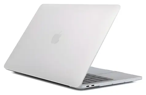 Comma Crystal Hard Case matná číra / Kryt pre MacBook Air 13" / M2/M3/M4