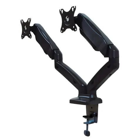 TB Touch TB-MG2 / Stolný držiak pre dva monitory / plynová pružina / VESA 75x75-100x100 / do 27" / 2x8 kg