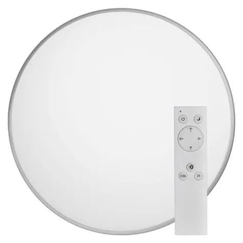 Emos ZM5166 / Prisadené LED svietidlo kruh / stmievateľné / diaľkový ovládač / 36 W / priemer 50 cm