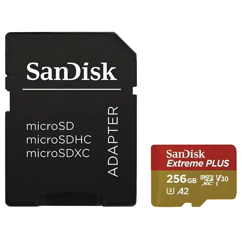 SanDisk Extreme PLUS microSDXC 2TB + adaptér / Pamäťová karta / Class 10 / UHS-I U3 / V30 / čítanie 200 MB/s