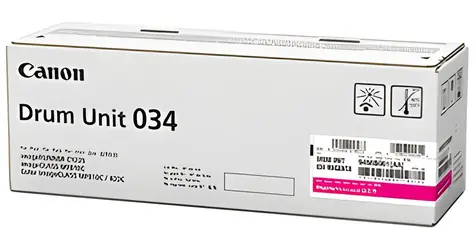 Canon Drum 034 purpurový / Fotovalec / Originálny / Výťažnosť 34 000 strán / i-SENSYS MF810Cdn, MF820Cdn