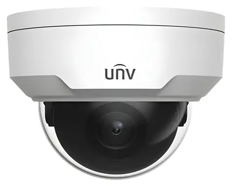 Uniview antivandalová IP kamera (2,8 mm) / Vonkajšia IP kamera / 4 Mpix / IR 30 m / PoE / WDR 120dB