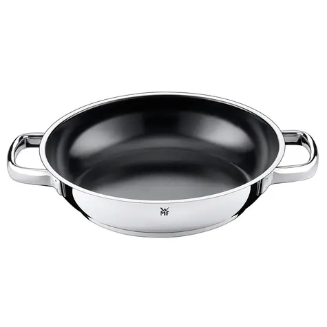 WMF Durado / Servírovacia panvica / Priemer 24 cm / nerezová oceľ Cromargan 18/10 / keramický nepriľnavý povrch