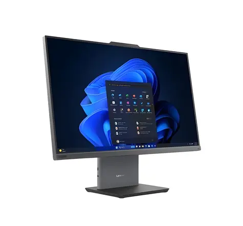 Lenovo ThinkCentre neo 55a 24 G6 šedá / AiO počítač / 23,8 "FHD Touch / Core Ultra 7 256V / 16GB / 512GB SSD / W11P