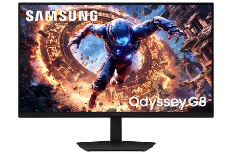 32" Samsung Odyssey G8 S32HG806ES čierna / Monitor / IPS / 6K / Dual Mode 165/330Hz / HDMI 2.1 + DP 2.1