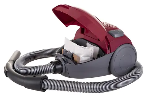 Lafe Compact S / Vreckový vysávač / Vrecko 1 l / Trojitá filtrácia / Regulácia sacieho výkonu
