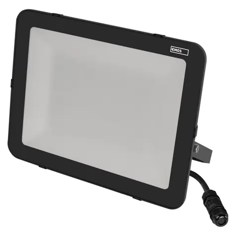 Emos INOVO antracit / LED reflektor / 150W / 16500lm / IP65 / neutrálna biela