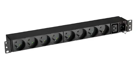 EATON FlexPDU 8 FR / Distribučná jednotka napájania / 1U / IEC C20 / 8x Schuko / 16A