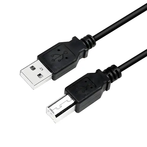LogiLink USB-A - USB-B čierna / Kábel / USB 2.0 / 480 Mb/s / 3 m