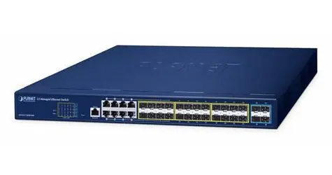 Planet GS-6311-16S8C4XR / Switch / L3 Managed / 8x Gigabit RJ-45 / SFP/SFP+ 10G / 128 Gbit/s