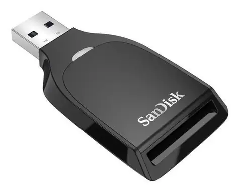 SanDisk QuickFlow SD / Čítačka kariet / USB-C / UHS-I / čítanie 250 MB/s / zápis 150 MB/s