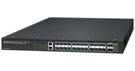 Planet XGS-6350-24X2C / Switch / L3 / 24x 10G SFP+ / 2x 100Gb QSFP28 / QoS / 2x napájanie