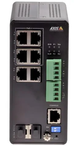 AXIS T8504- R / Switch / PoE / Neriadený / Priemyselné prevedenie