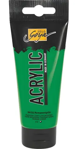 Kreul SOLO GOYA Permanent Green / Akrylová farba / 100 ml / tuba