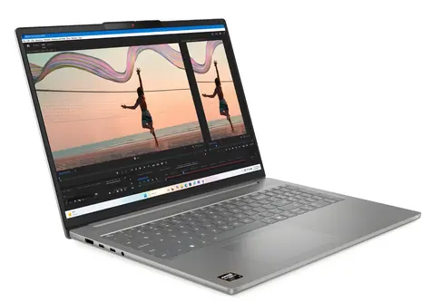 Lenovo IdeaPad Slim 5 16AKP10 sivá / Notebook / 16" WUXGA / AMD RYZEN AI 5 330 / 16GB / 512GB SSD / AMD Radeon / Bez OS