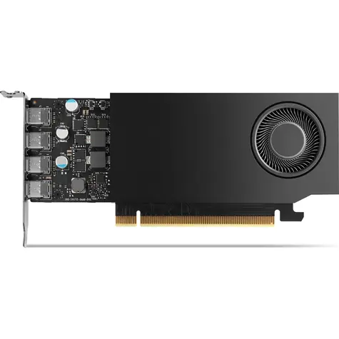 HP Nvidia RTX A1000 8GB / Grafická karta / GDDR6 / 2304 CUDA / PCIe x8 / 4X miniDP 1.4