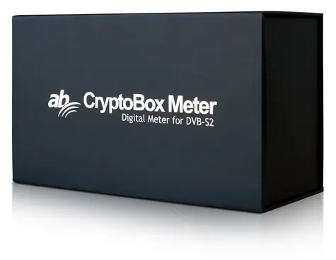 AB-COM Cryptobox Meter / Merač signálu / DVB-S/DVB-S2 / LCD 2,4" / Li- ION batéria