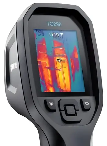 Flir TG298 čierna / Termokamera / IR rozlíšenie 160x120 / MSX 320x240 / -25 až 1080 ° C / Laser / IP54
