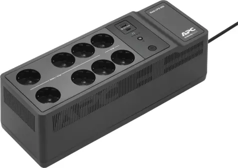APC BE850G2-GR Back-UPS 850VA (520W) čierna / Záložný zdroj / 230V / USB Type-C a A nabíjací Port