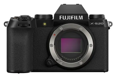 Fujifilm X-S20 telo / Bezzrkadlový fotoaparát / 26,1 Mpix / 6,2 K video / IBIS