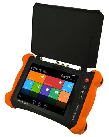 Xtendlan Ručný tester kamerových signálov / Ručný tester / IP/HDMI/SDI/CVBS/AHD/CVI/TVI do 8Mpix / 8" TFT retina 2K