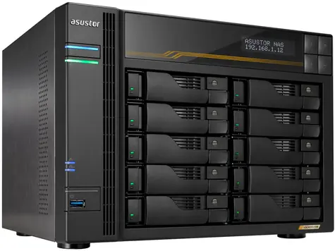 Asustor Lockerstor 10 Gen3 AS6810T / NAS / 10x HDD