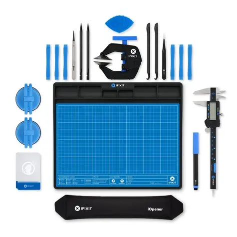 iFixit Pro Tech Disassembly Module / Sada náradia / Demontážna sada pre elektroniku / Anti-Clamp, FixMat