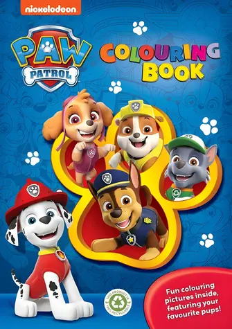 NICKELODEON Omaľovánky Tlapková patrola / Omaľovánky / A4 / 32 strán