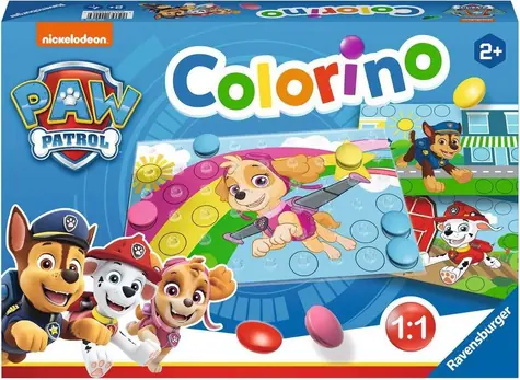 Ravensburger Mozaika Colorino Tlapková patrola / 40 gombíkov / od 2 rokov