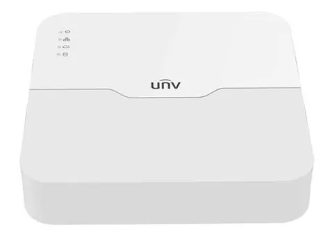 Uniview NVR301-04LS3-P4 biela / Rekordér / 4 kanály / PoE / HDMI / VGA / 2x USB