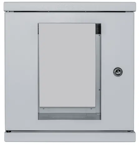 Intellinet Nástenný rozvádzač 10" sivý, zmontovaný / Rozvádzač / 6U / 300x300 mm / nosnosť 60 kg