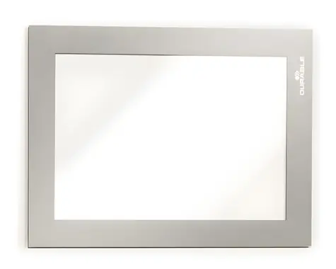 Durable Duraframe Magnetic A6 strieborná / Prezentačný rám / Magnetický / 5 ks