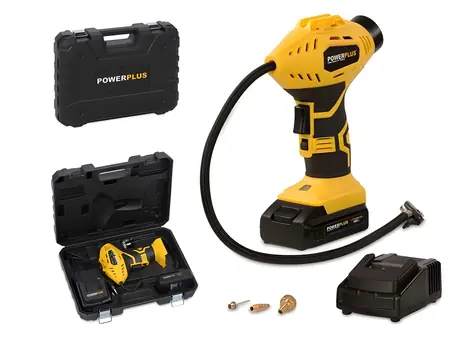 PowerPlus POWX1700 AKU 18V / Kompresor / Akumulátorový