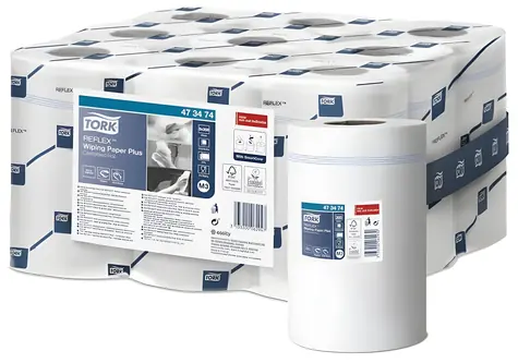 Tork Advanced Reflex PLUS M3 / Papierová utierka v miniroli / 2vrstvová / 67 m / 9 ks