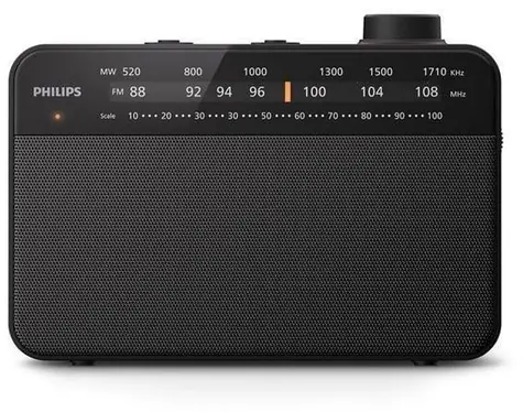 Philips TAR2509/10 čierna / Prenosné rádio / FM / MW / 3.5mm jack