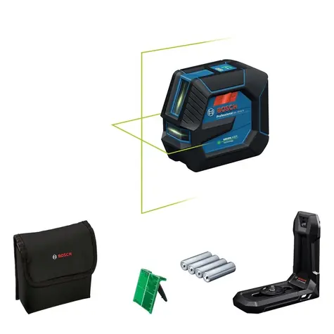 BOSCH GLL 20-22 G Professional (0601065600) / Čiarový laser / dosah 20 m / zelený lúč / IP65