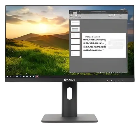 24" AG Neovo LH-2402 čierna / Monitor / Full HD / VA / HDMI + DisplayPort / VESA 75x75